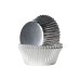 Cupcake cups - vormpjes 50mm zilver 60st